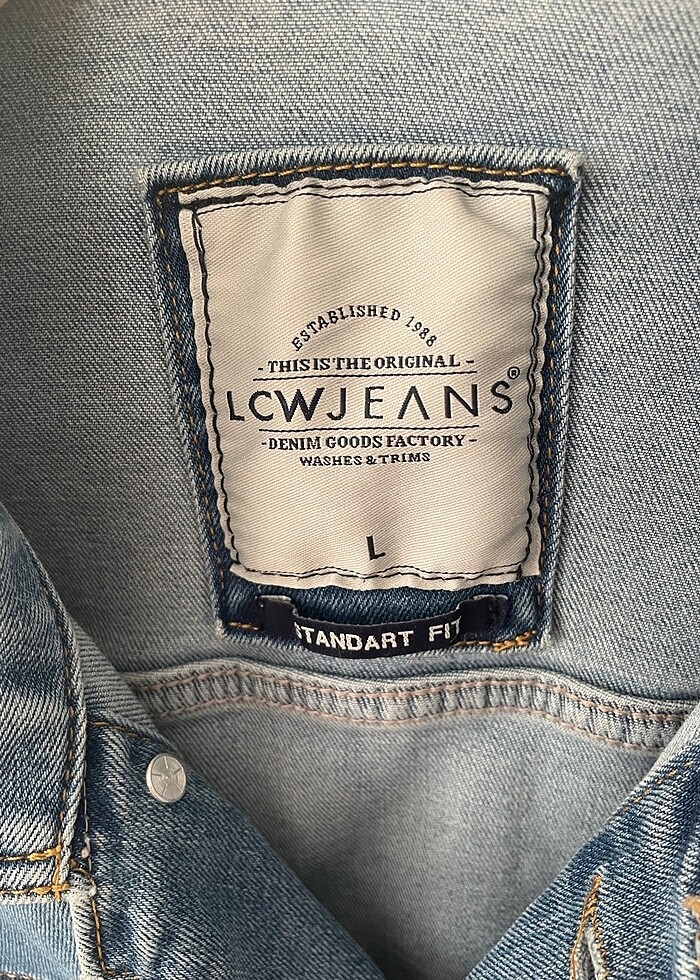 Lcw jeans erkek kot ceket - Görsel 4