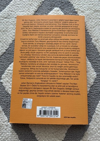  Bir Son Duygusu - Julian Barnes