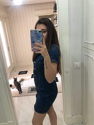Diğer Kot elbise