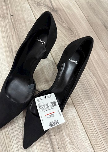 37 Beden siyah Renk Siyah Minimalist Stiletto Topuklu Kadın Ayakkabı