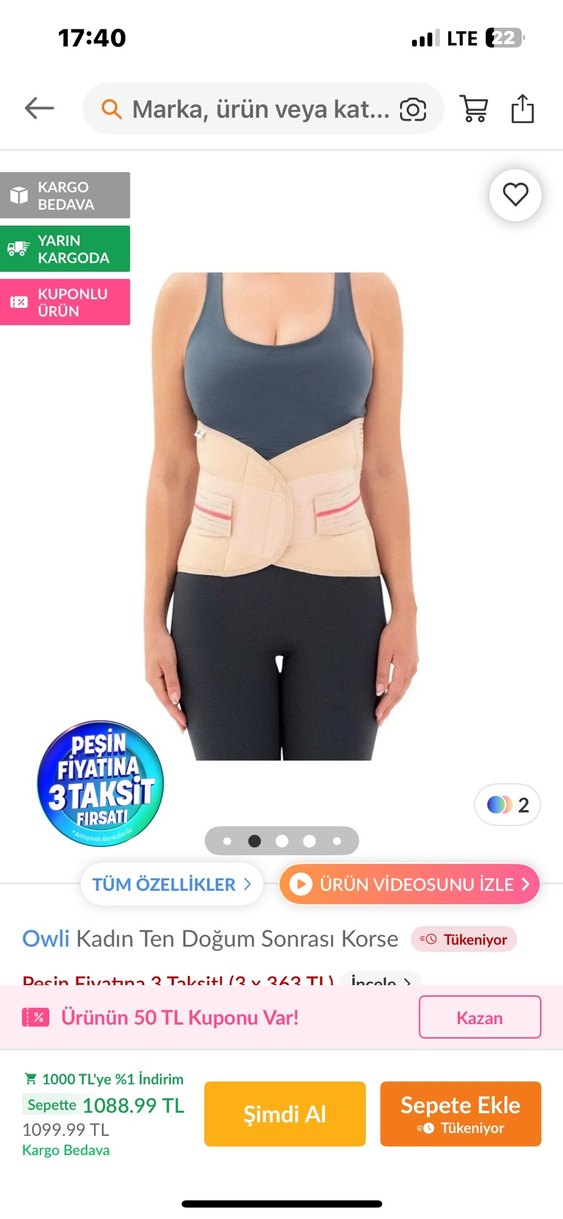 Bej Renkli Göğüs Korsesi - Görsel 5