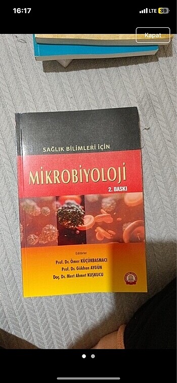mikrobiyoloji kitabı
