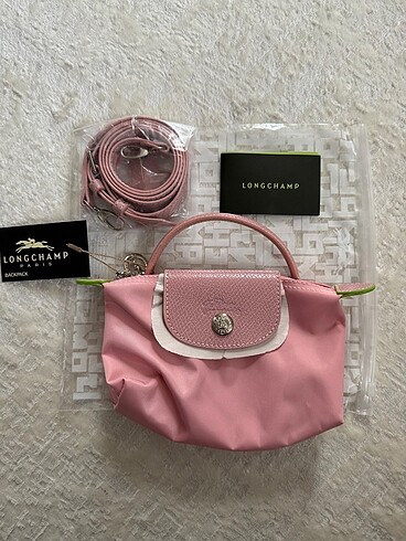 Longchamp Pembe İthal Longchamp Mini