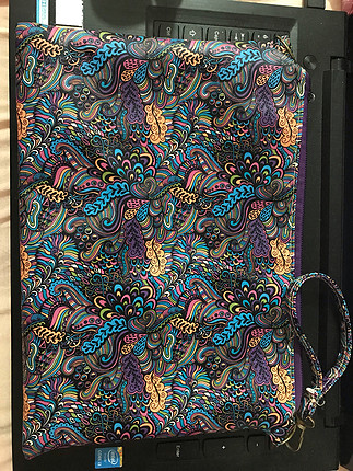universal Beden mor Renk Clutch Çanta
