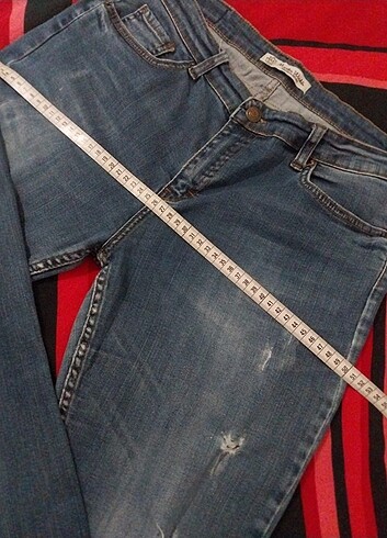 30 Beden lacivert Renk Normal bel jeans