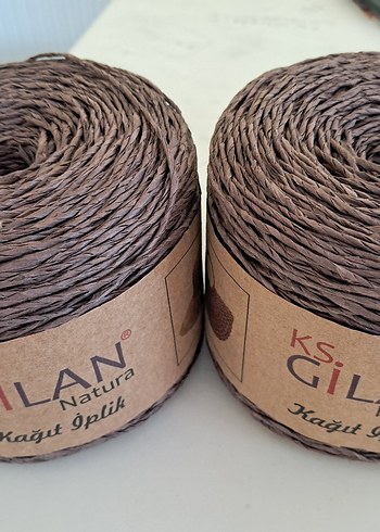 Bohem Kağıt İplik 2'li Set
