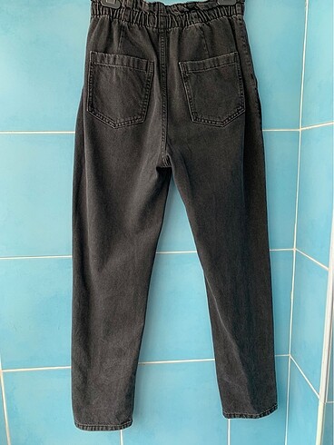 34 Beden siyah Renk Mango loose jean