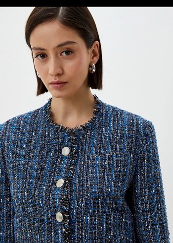 m Beden mavi Renk SIFIR BLAZER CEKET