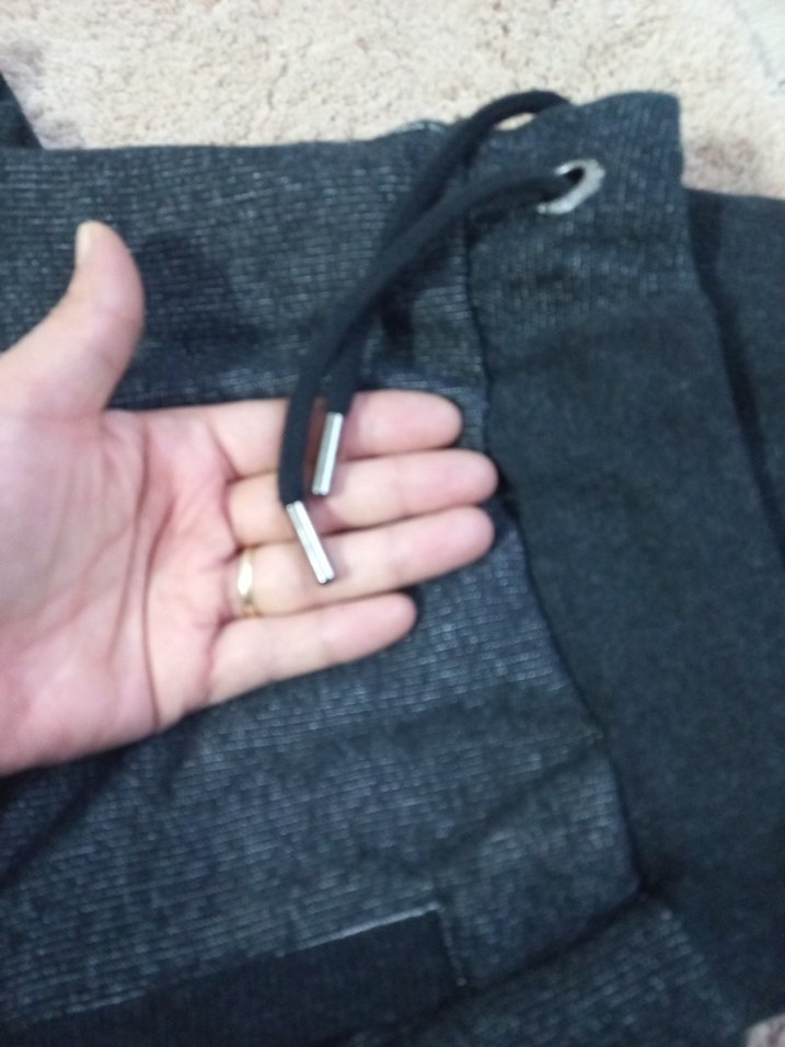 Gri Erkek Peluş Detaylı Rahat Eşofman - Görsel 3