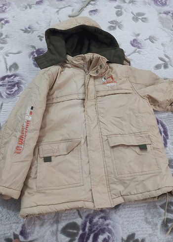 Erkek cocuk j Midi Kaban, Fermuarlı, Rahat Kesim - Görsel 3