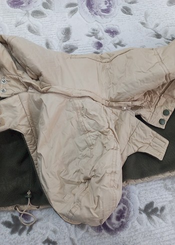 Erkek cocuk j Midi Kaban, Fermuarlı, Rahat Kesim - Görsel 7