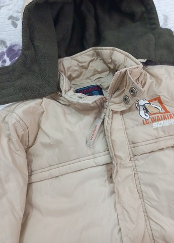 Erkek cocuk j Midi Kaban, Fermuarlı, Rahat Kesim - Görsel 4