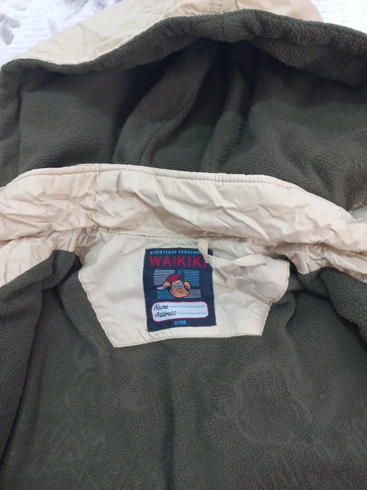 Erkek cocuk j Midi Kaban, Fermuarlı, Rahat Kesim - Görsel 5