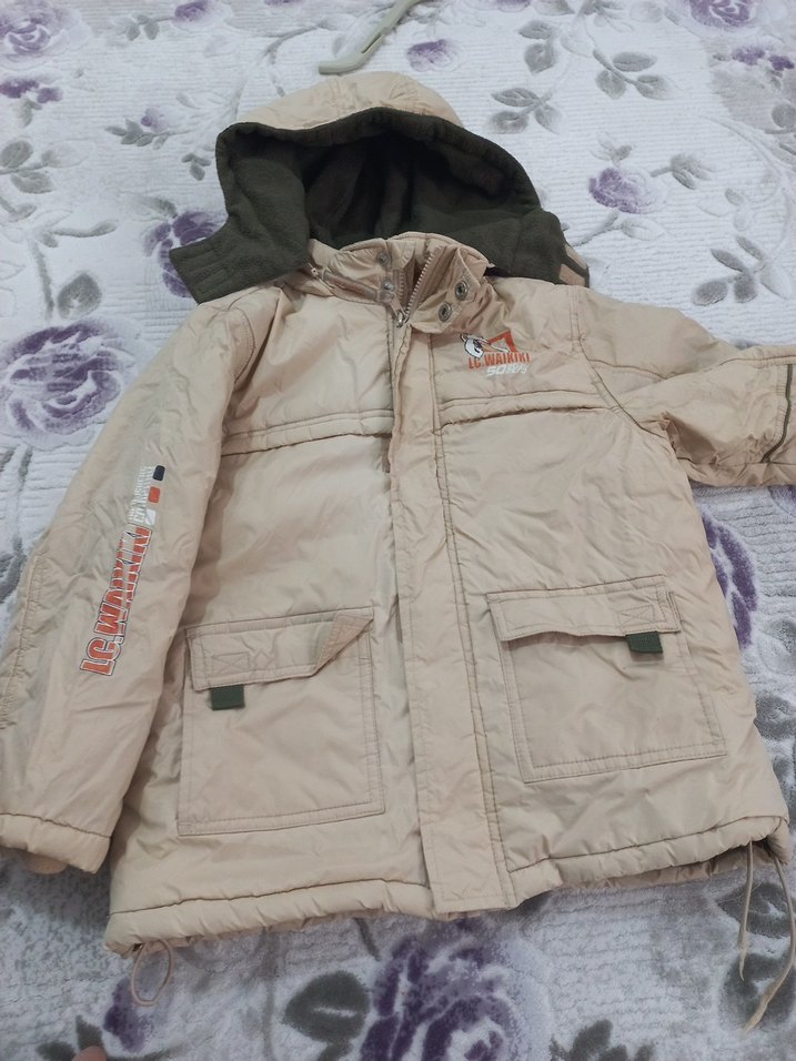 Erkek cocuk j Midi Kaban, Fermuarlı, Rahat Kesim - Görsel 3