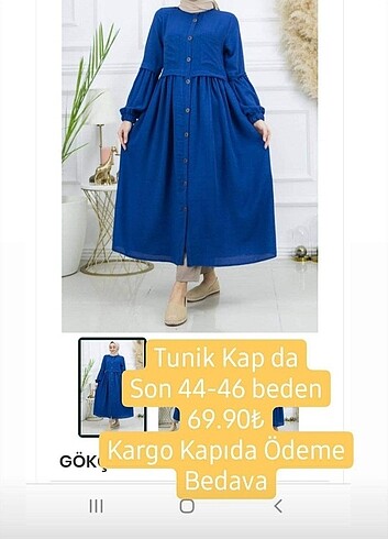 Tunik kap