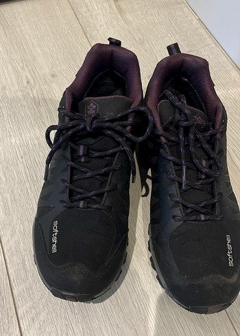 Mor Bağcıklı Kadın Outdoor Spor Ayakkabı