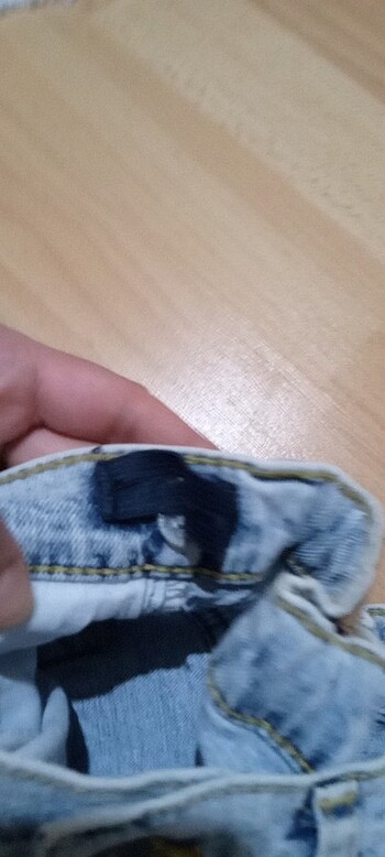 11-12 Yaş Beden Erkek çocuk Kot kapri