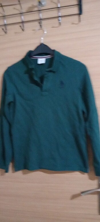 Polo yaka Sweatshirt