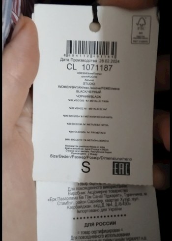 Colin's Studio Siyah Kadın Elbise - Görsel 5