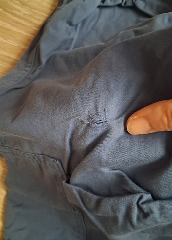 Erkek Çocuk Gri Bol Kesim Kargo Pantolon - Görsel 4