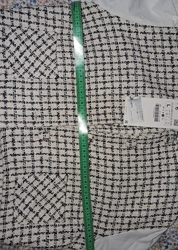 Zara tüvit kumaş şık gömlek - Görsel 4