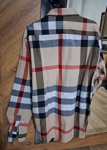Burberry Düğmeli Uzun Kollu Erkek Gömlek - Görsel 4