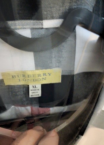 Burberry Düğmeli Uzun Kollu Erkek Gömlek - Görsel 3
