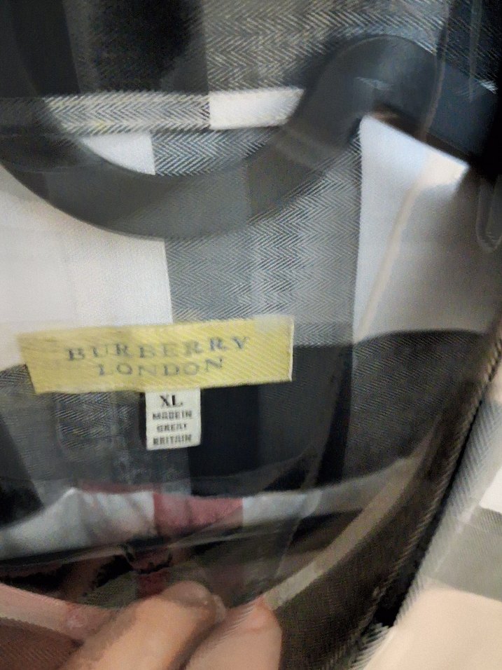 Burberry Düğmeli Uzun Kollu Erkek Gömlek - Görsel 3