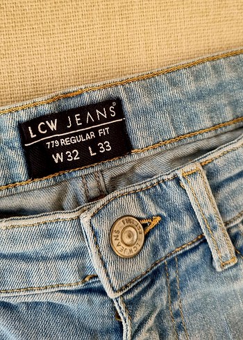 32 Beden mavi Renk LCW Jeans Regular Fit 32-33
