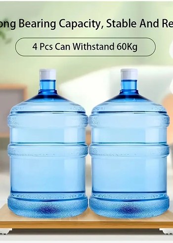 Beyaz Mobilya Üçlü Evrensel Tekerlek - Görsel 2