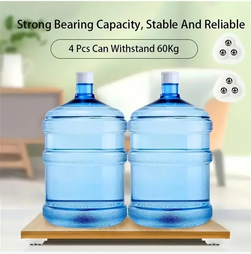 Beyaz Mobilya Üçlü Evrensel Tekerlek - Görsel 2