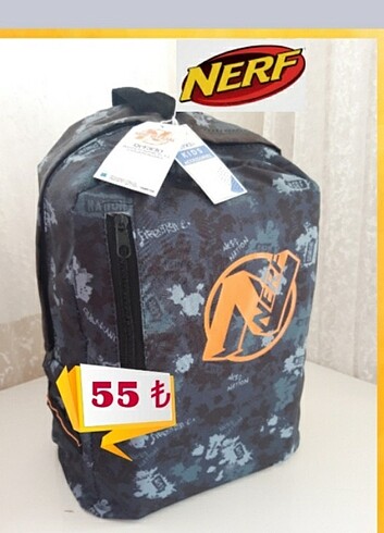 Defacto Nerf lisanslı okul çantası 