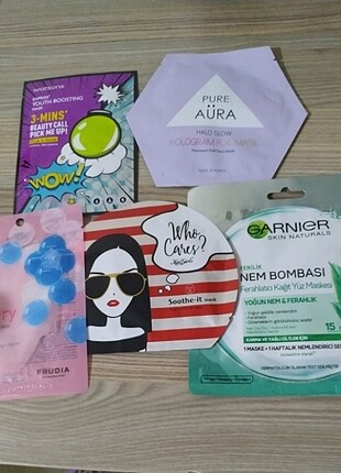 CİLT BAKIM MASKELERİ KAĞIT MASKE