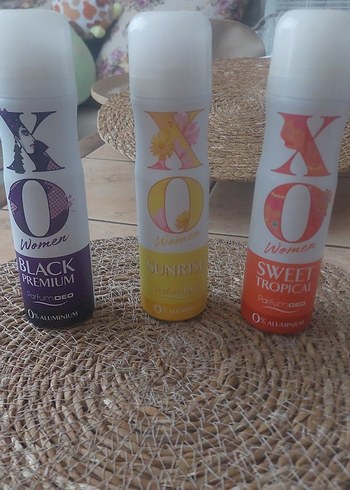 XO Kadın Deodorant Seti 3'lü - Görsel 5