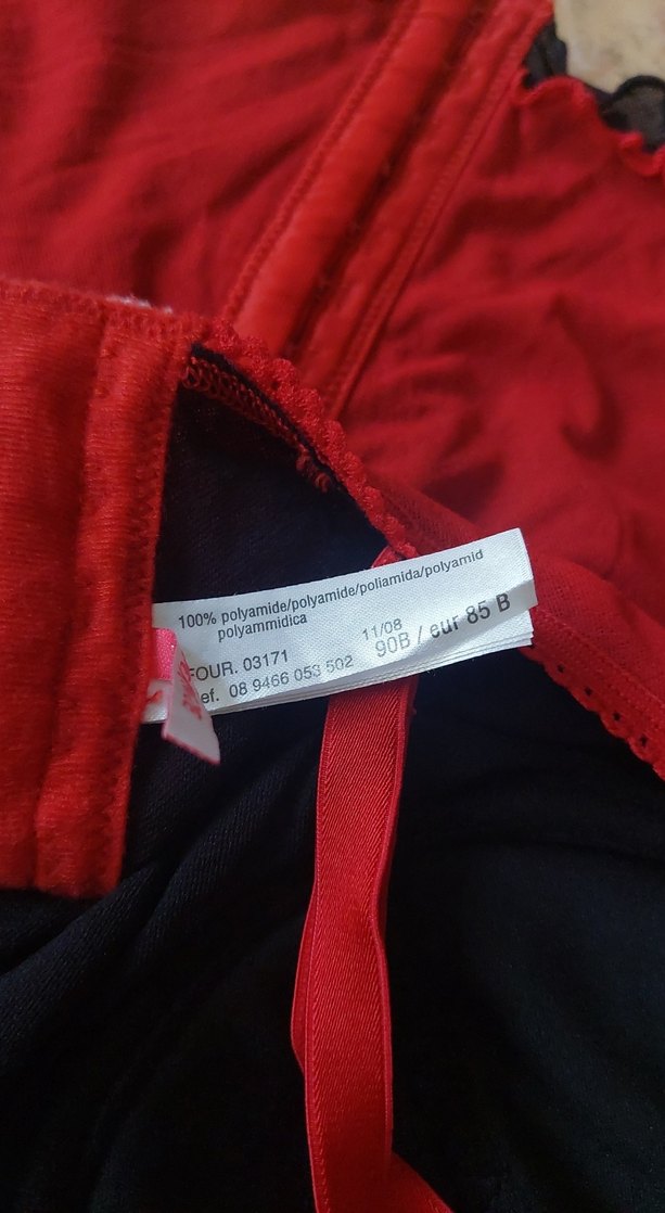 Kırmızı Dantel Detaylı Hemşire Korsesi - Görsel 4