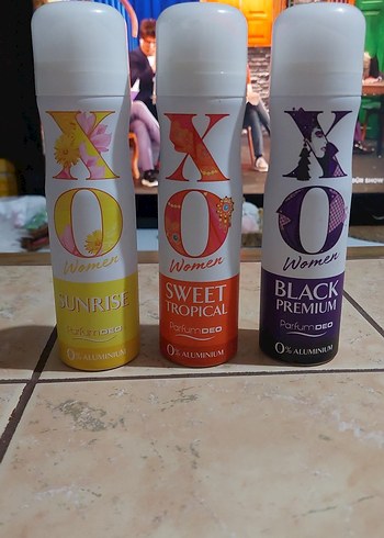 HUNRISI Kadın Deodorant Seti 3'lü - Görsel 2