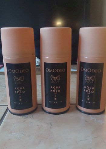 Omodeo Aqua Polo Kadın Deodorant 3'lü Set - Görsel 2