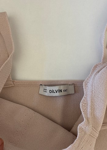 Dilvin Dilvin triko standart beden crop