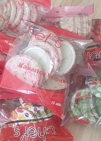 Kavanoz Kapağı 10 paket 100 adet