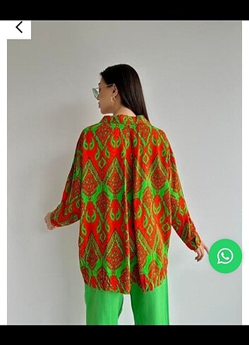 LC Waikiki Etnik desenli gömlek 