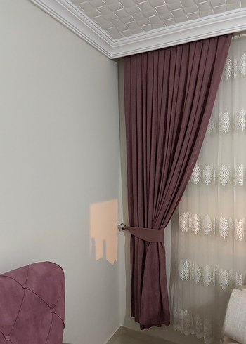 Modern Klasik keten koyu pembe fon