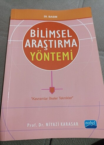 Bilimsel araştırma yöntemi kitabı 