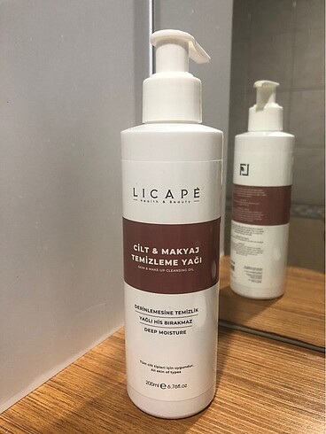 Licape temizleme yağı
