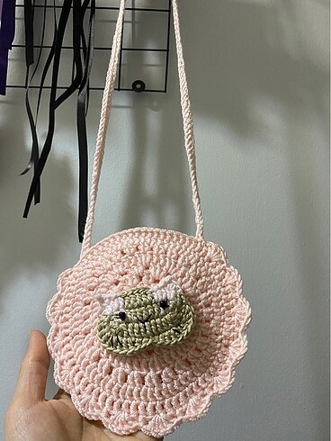 Kedili çocuk çanta - Görsel 2