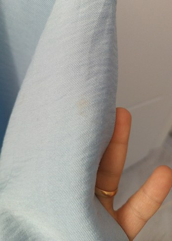 Mavi Düğmeli Hamile Tunik - Görsel 6