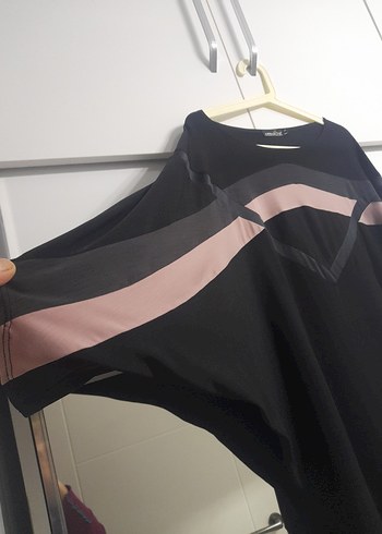 42 beden yarasa kol abiye elbise - Görsel 4