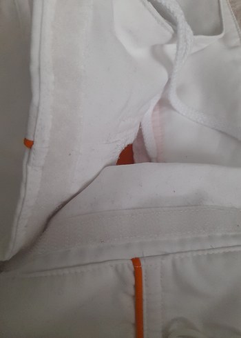 Adidas Beyaz Spor Şort Bermuda - Görsel 9