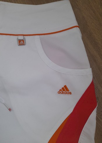 Adidas Beyaz Spor Şort Bermuda - Görsel 3