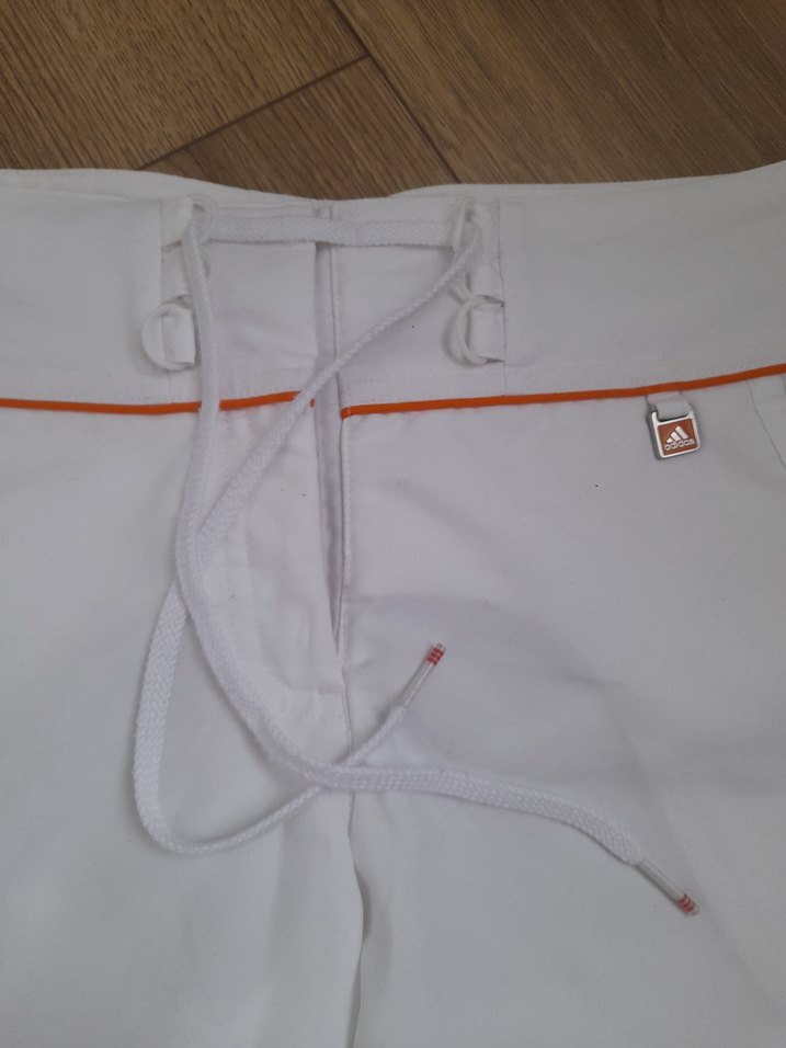 Adidas Beyaz  Spor Şort Bermuda - Görsel 2