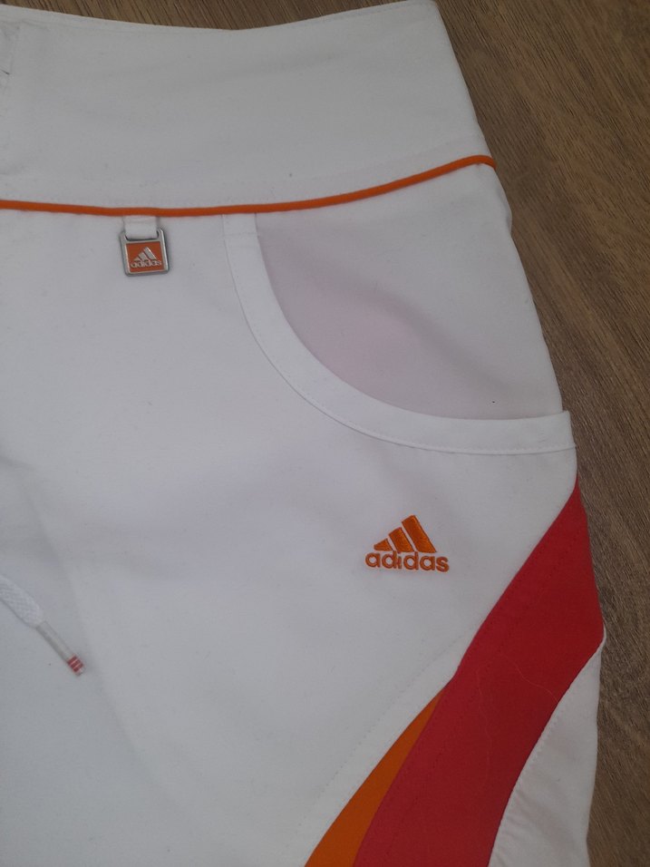 Adidas Beyaz  Spor Şort Bermuda - Görsel 3